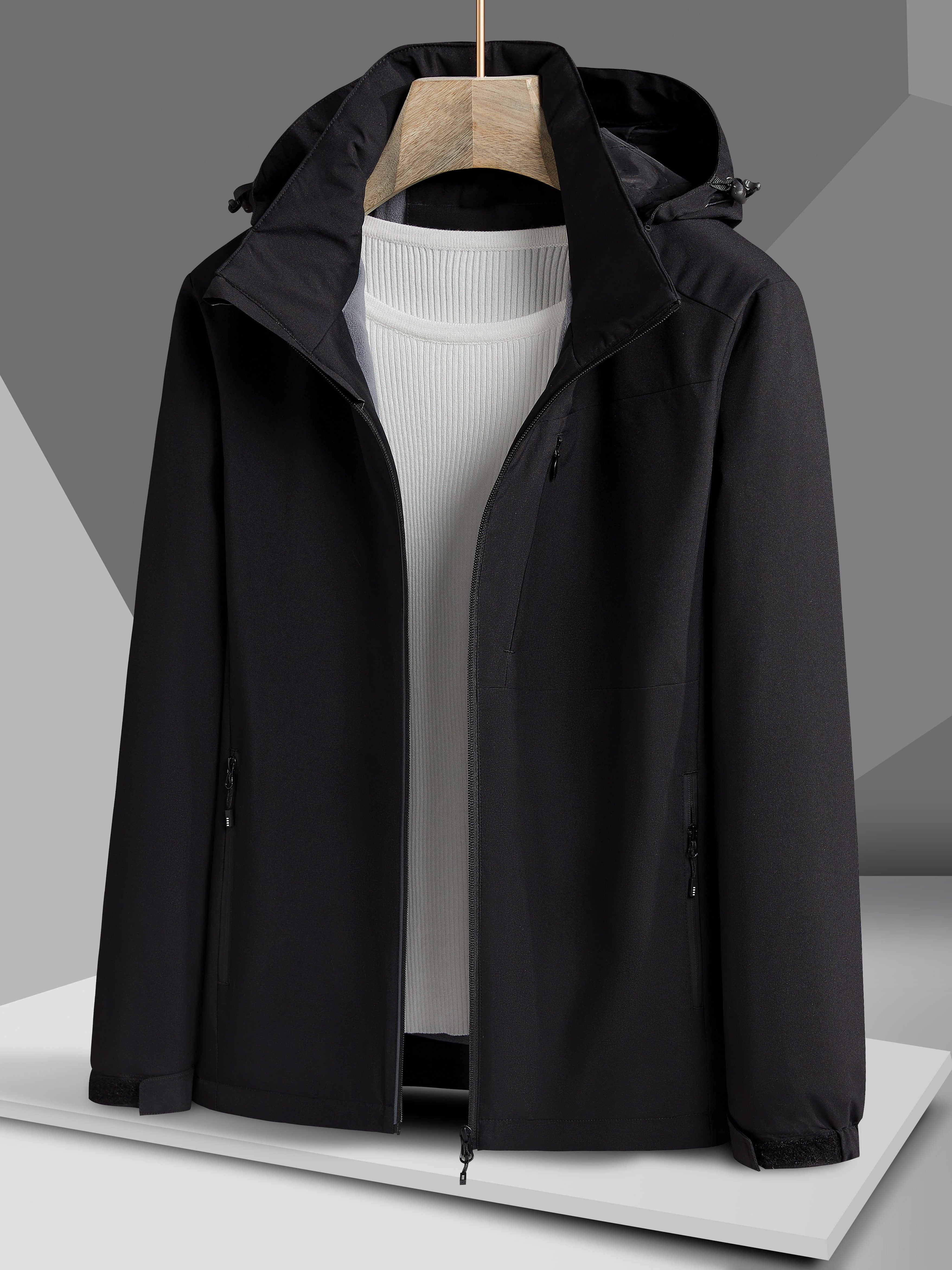 Evelien | Waterproof and Windproof Outdoor Jacket with Fleece Lining and Hood