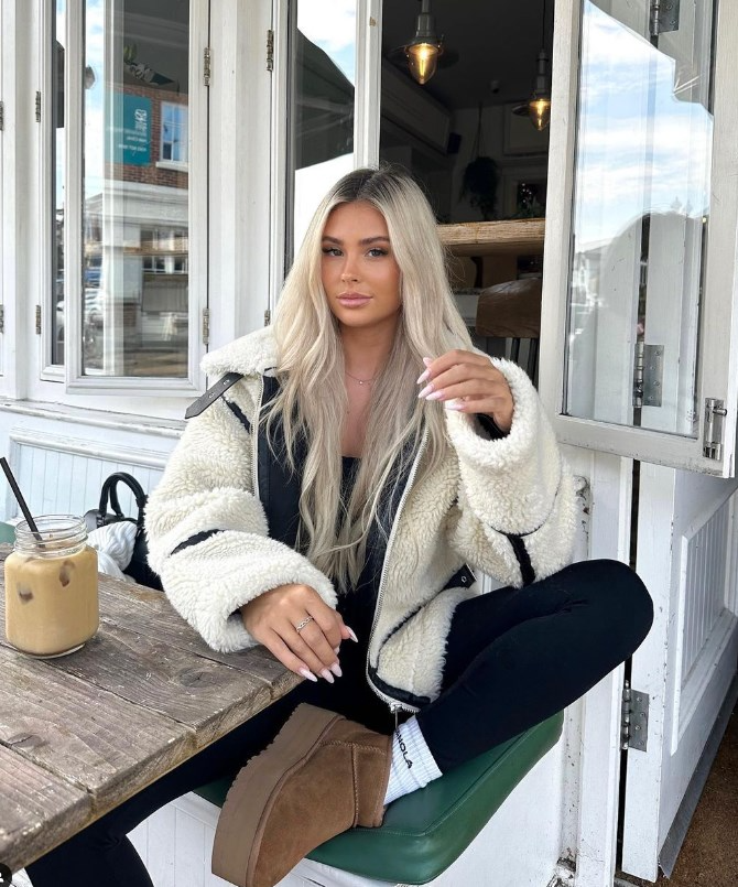 Oversized Women's Fleece Teddy Coat