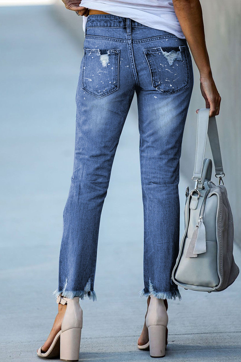 Fay | Women's Casual Ripped Jeans