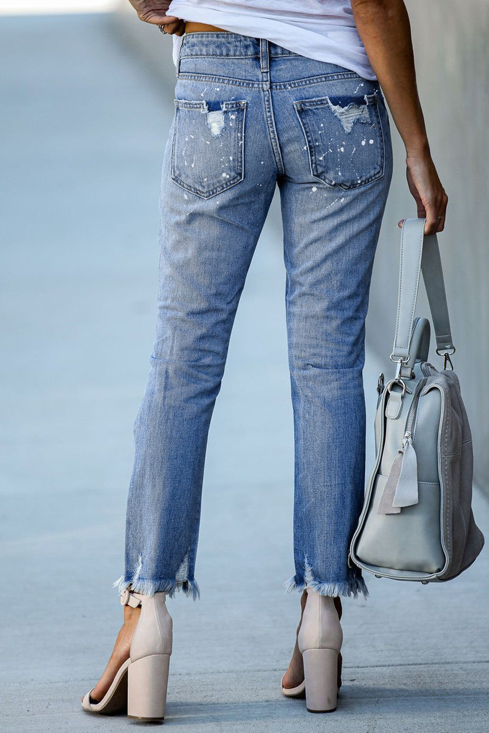 Fay | Women's Casual Ripped Jeans
