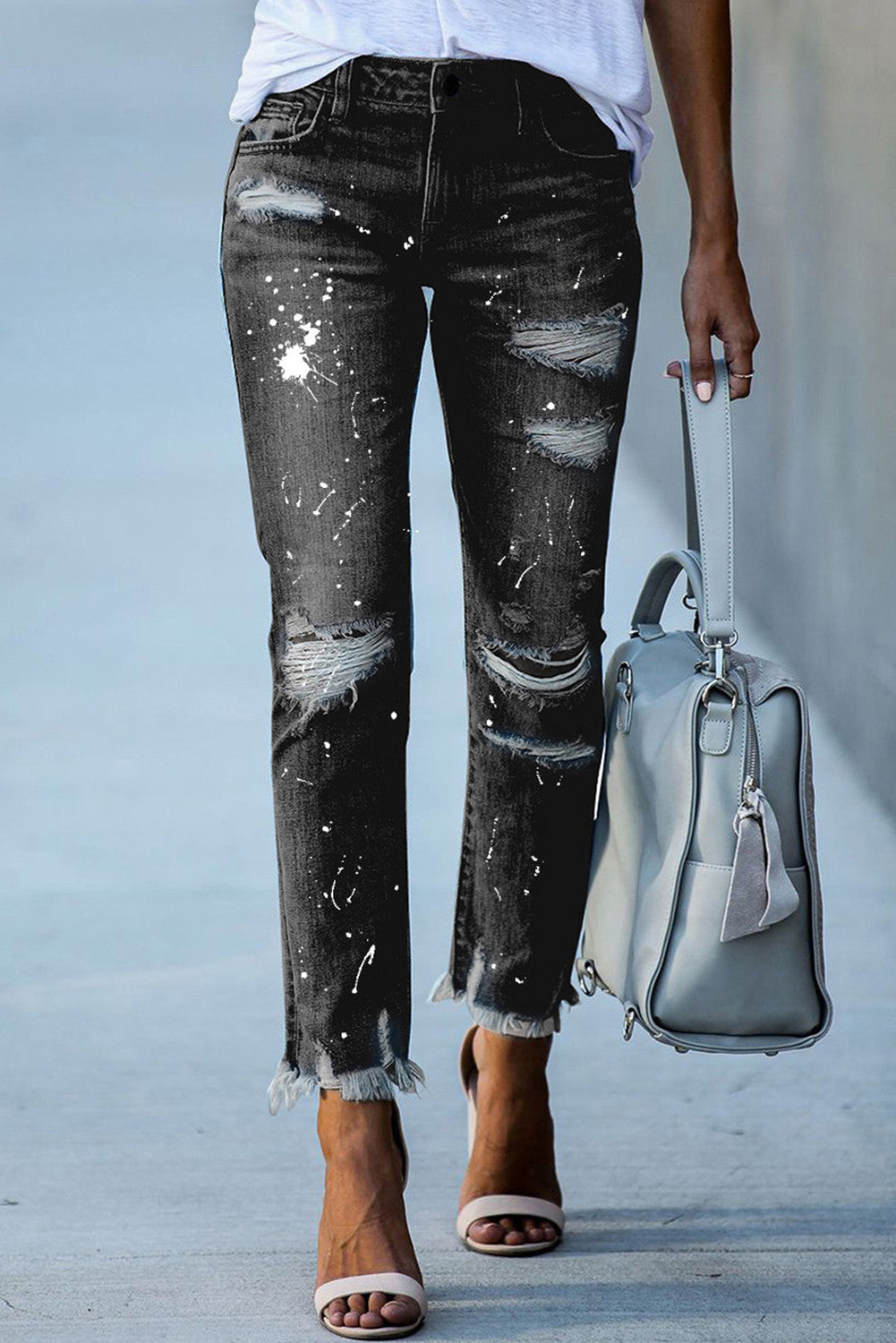 Fay | Women's Casual Ripped Jeans