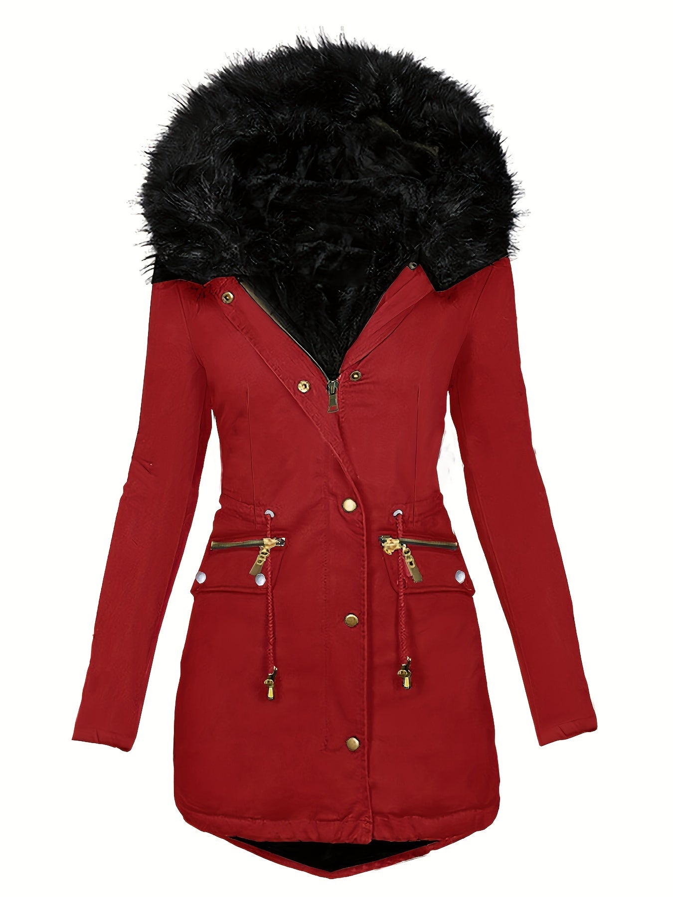 Feline | Cozy Hoodie Parka with Plush Trim
