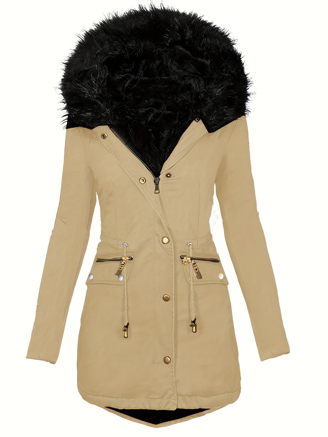 Feline | Cozy Hoodie Parka with Plush Trim