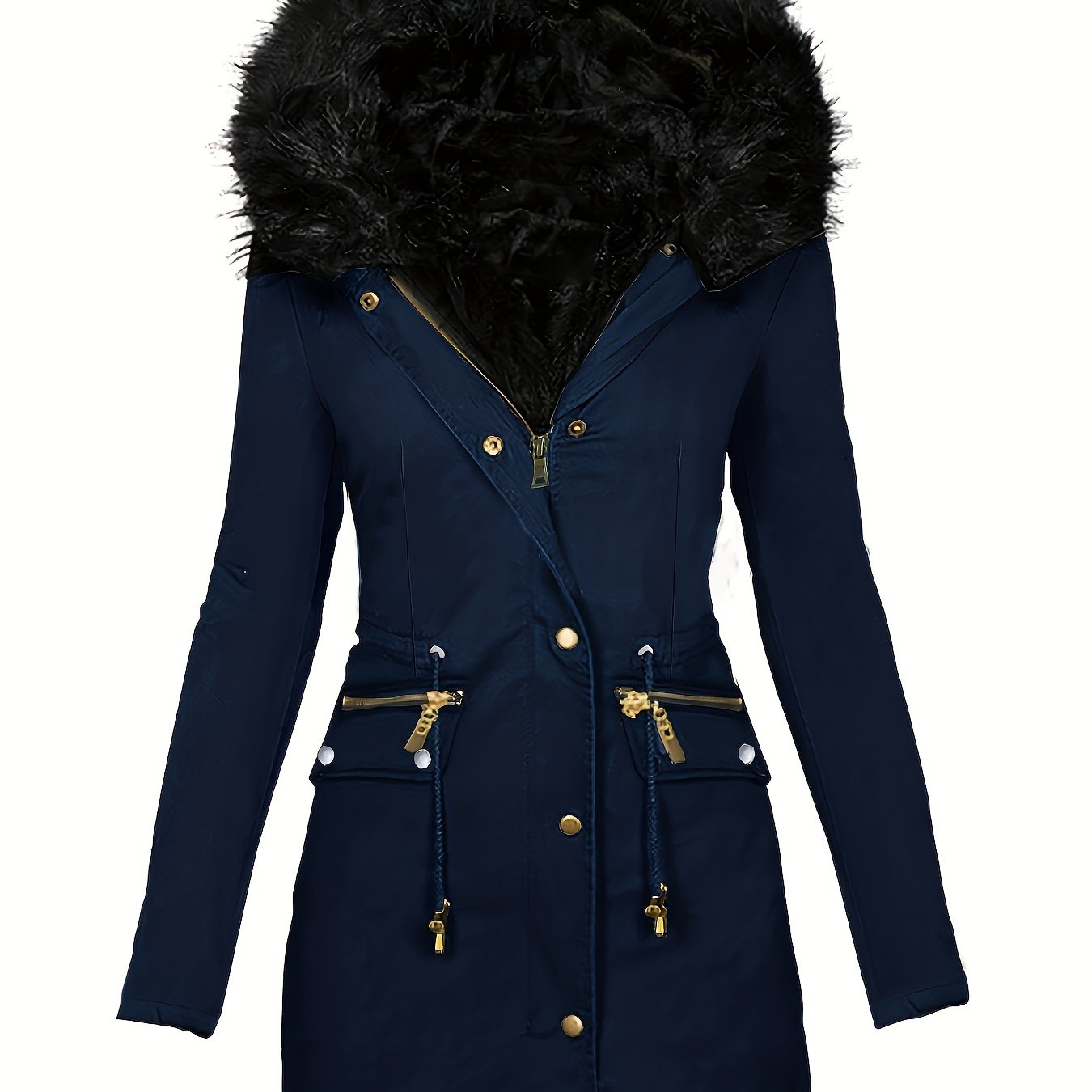 Feline | Cozy Hoodie Parka with Plush Trim