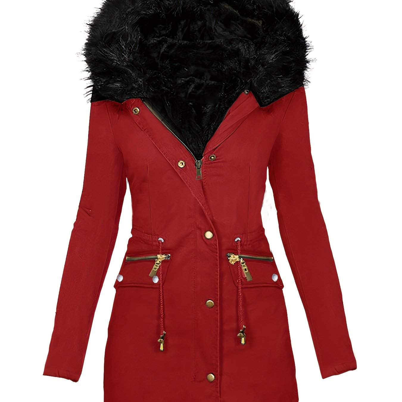 Feline | Cozy Hoodie Parka with Plush Trim