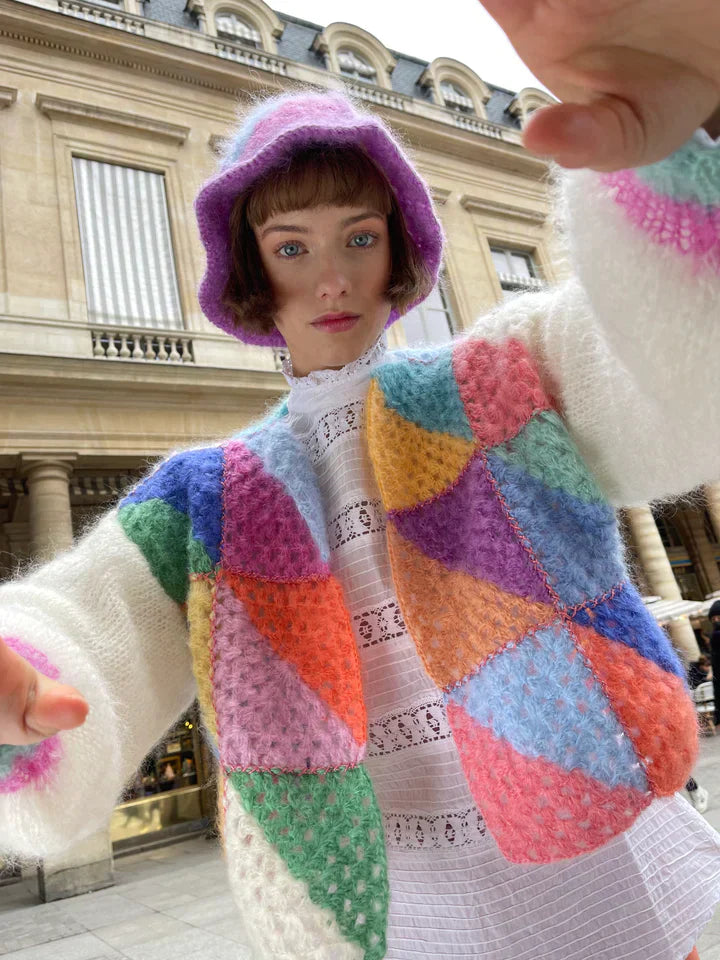 Femke | Vibrant Knitted Wool Sweater