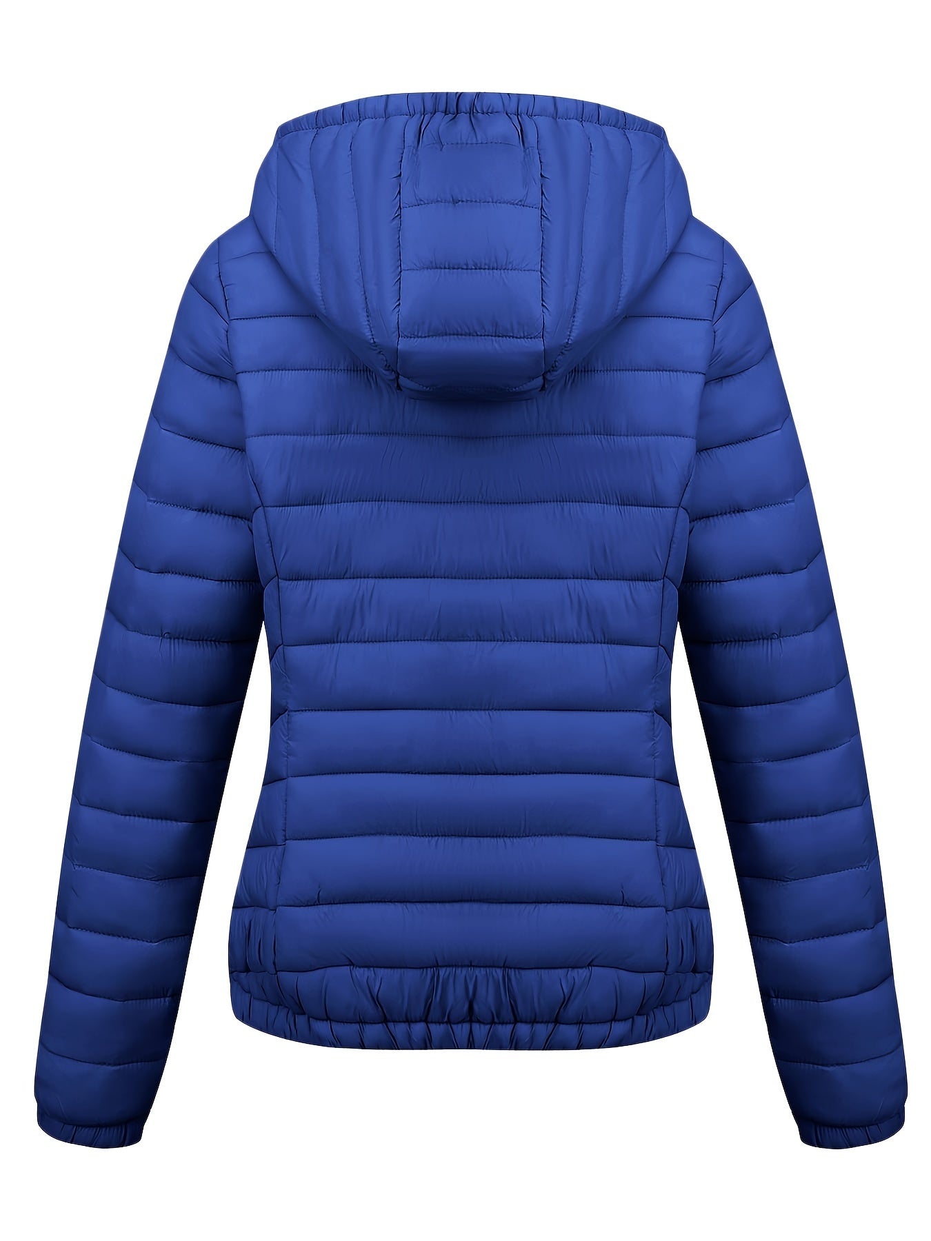 Fien | Angled Pocket Quilted Puffy Hoodie Jacket