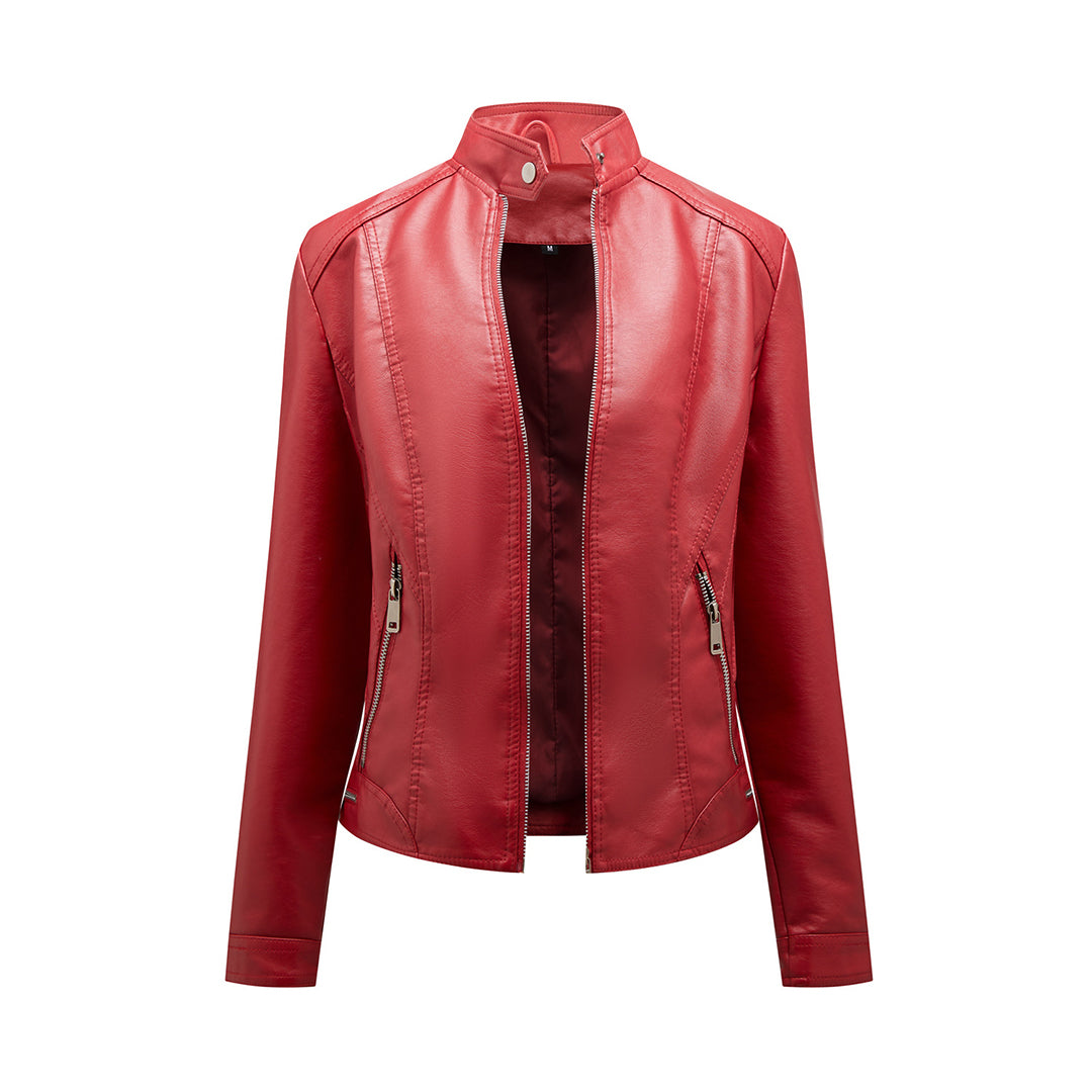 Fleur | Chic Leather Jacket