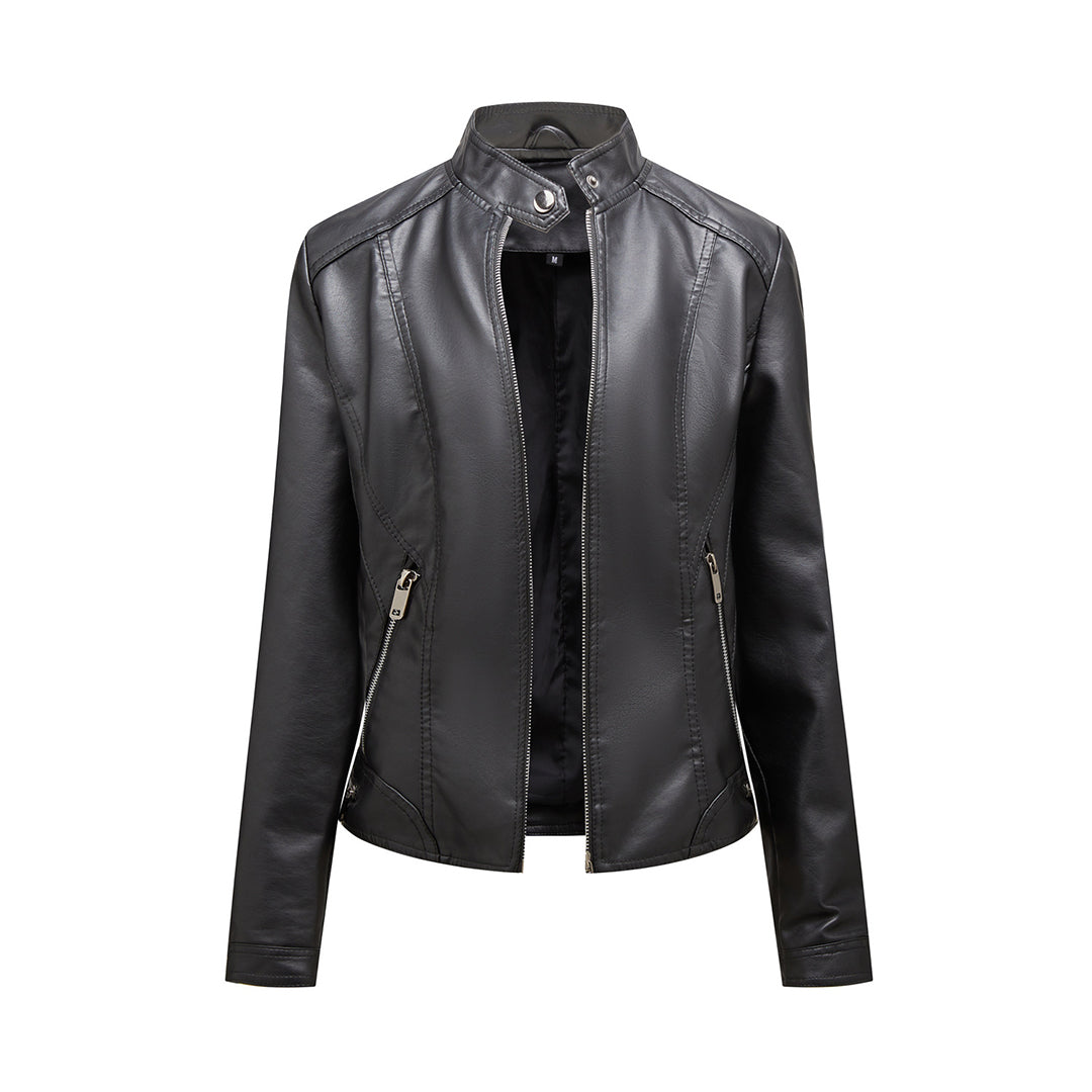 Fleur | Chic Leather Jacket