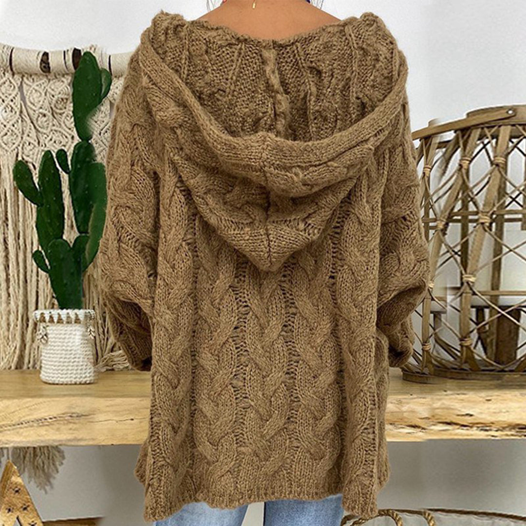 V-Neck Knit Sweater