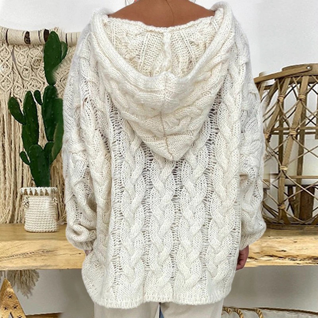 V-Neck Knit Sweater