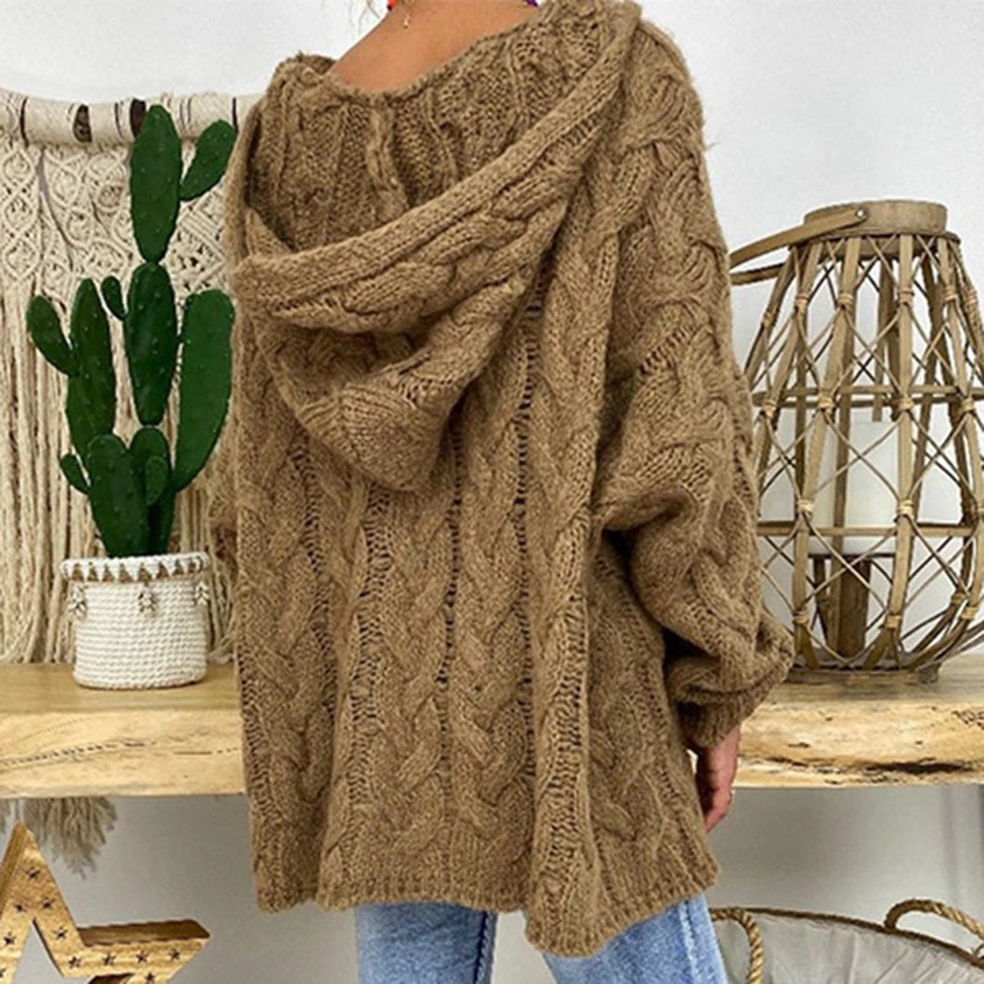 V-Neck Knit Sweater