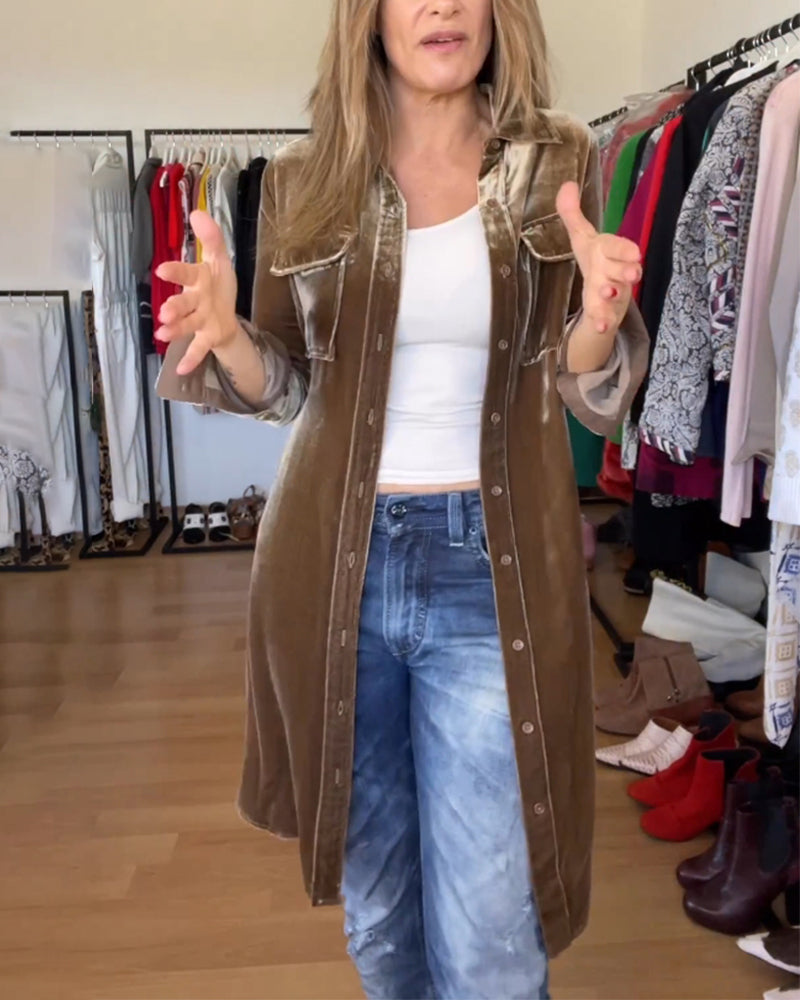 Vibrant Blazer Jacket with Pockets