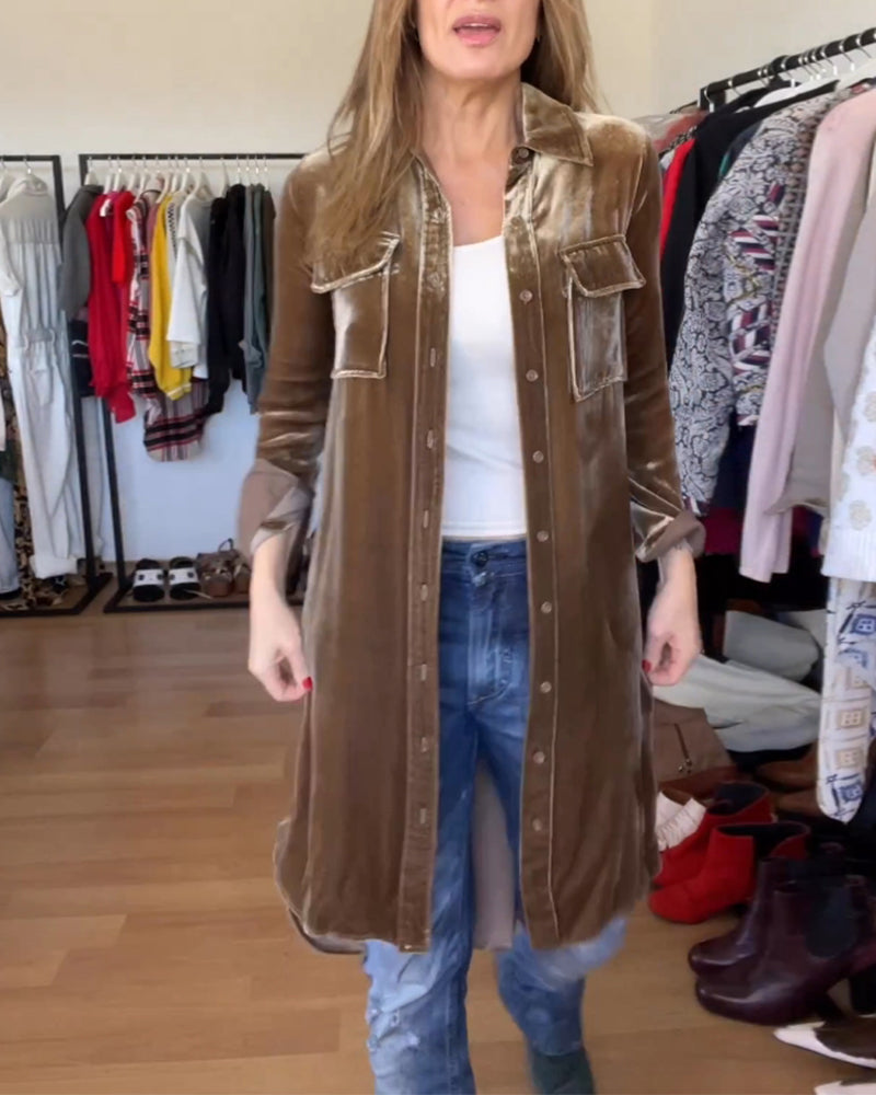 Vibrant Blazer Jacket with Pockets