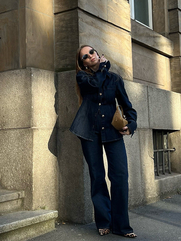 Nika - Denim Coordinated Set