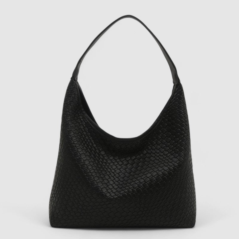 Constance Crocodile-Patterned Shoulder Bag