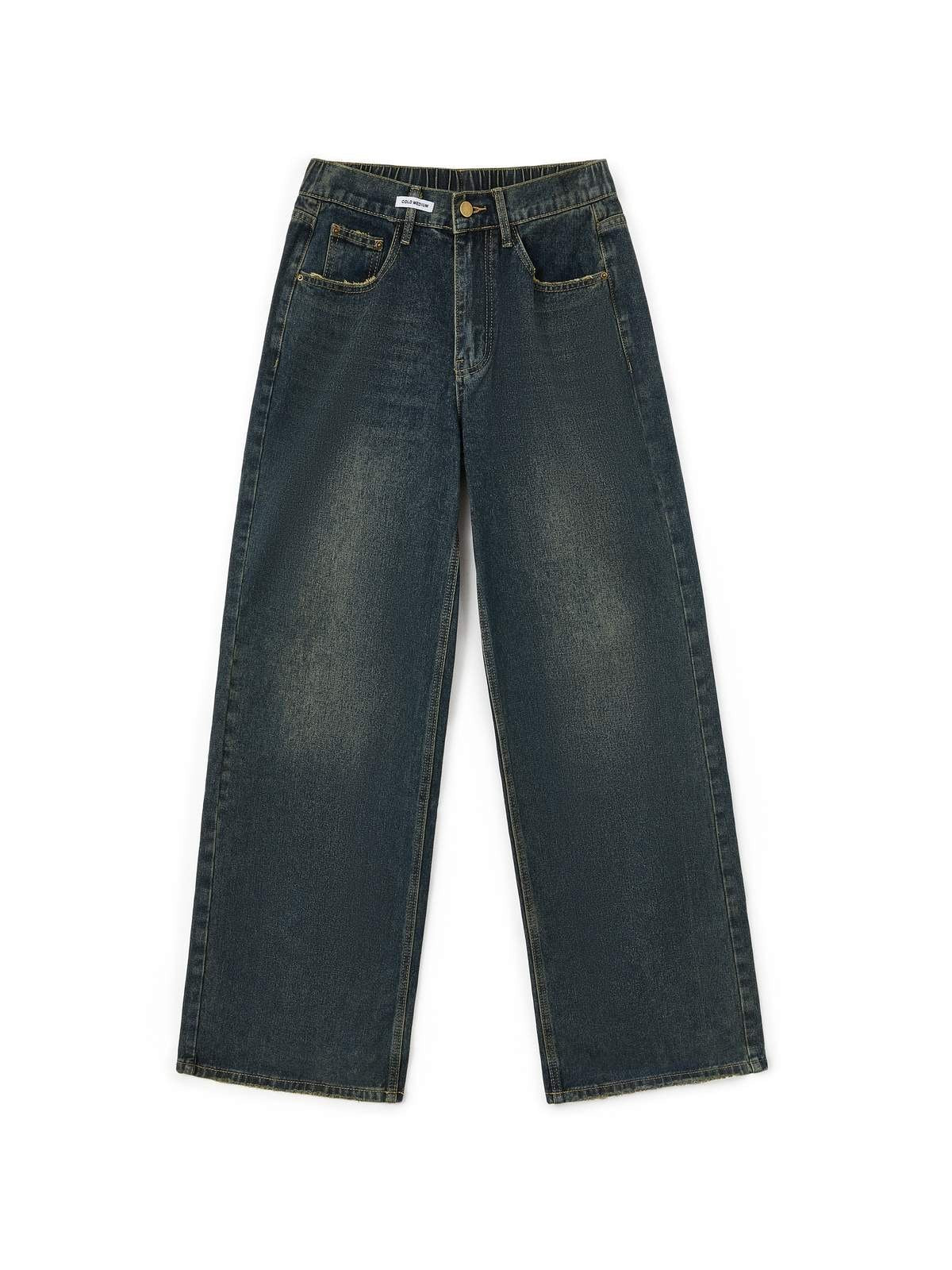 Nadja - Retro Washed Baggy Jeans