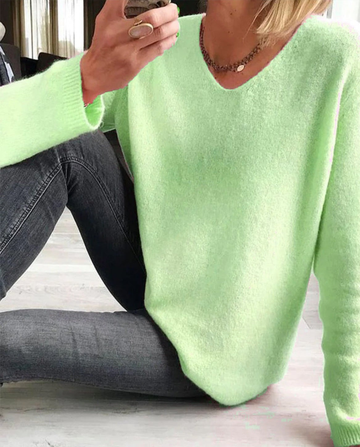 Jacobs | Classic Long Sleeve Plain Jumper