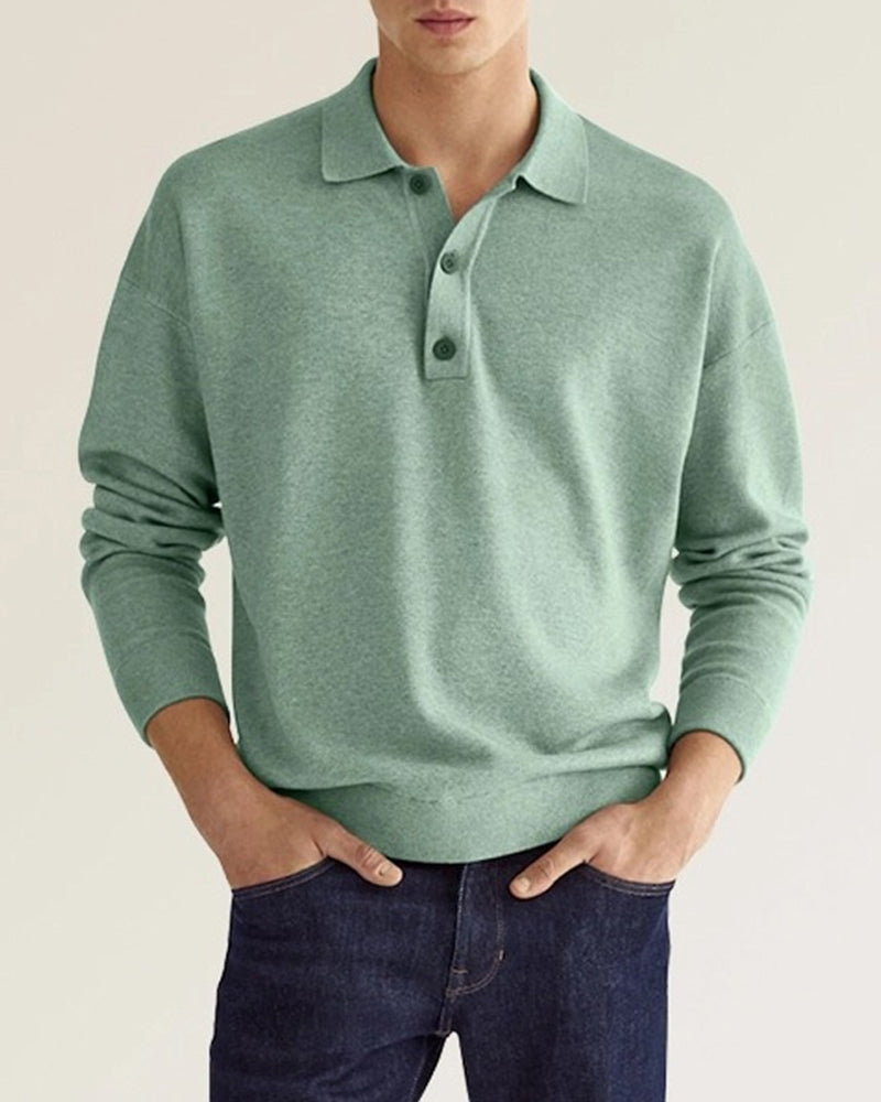 Jantje | Long Sleeve Button-Up Shirt for Men