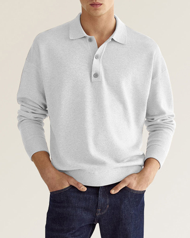 Jantje | Long Sleeve Button-Up Shirt for Men