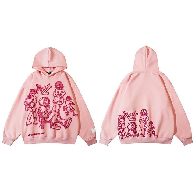 Jaqcues | Graphic Print Streetwear Hoodie