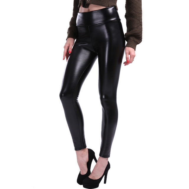 Jasmijn | Women's Cozy Leather Leggings