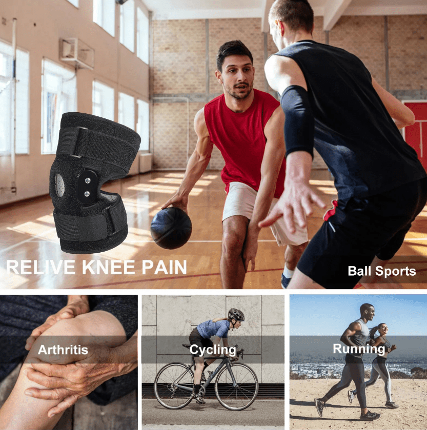 Jason | Adjustable Hinged Knee Brace for Maximum Support and Comfort