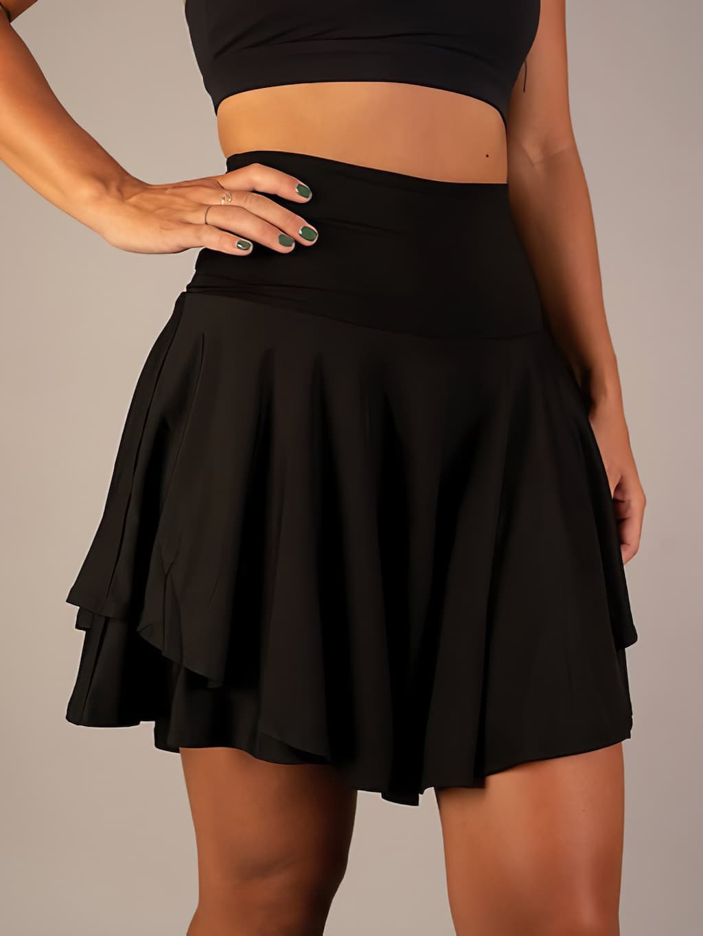 Isa - Tennis Skirt Featuring Built-In Shorts
