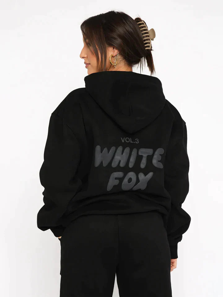 Josephine | Cozy Women's Tracksuit in 'White Fox' Design