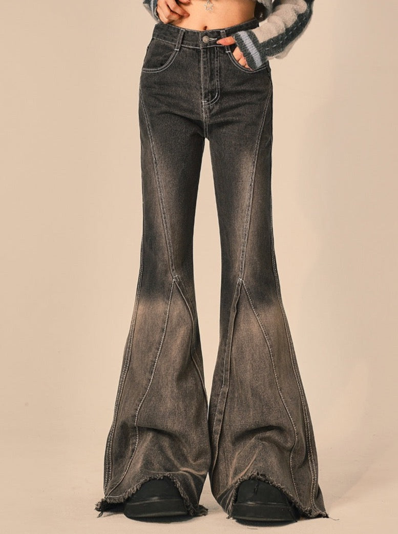Josephine | Women's Vintage Flared Denim Jeans
