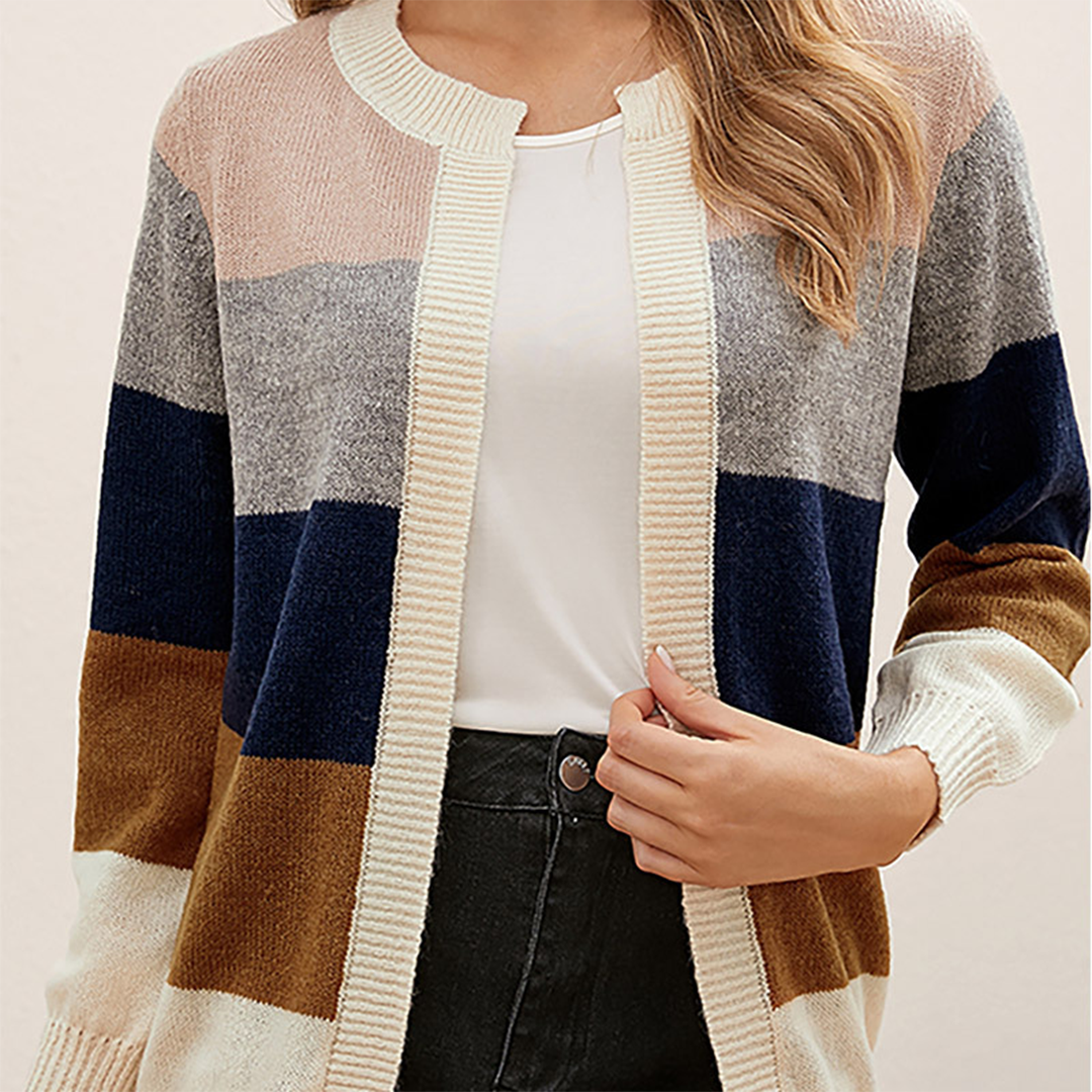 Striped Lightweight Cardigan