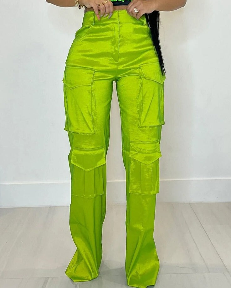 Lise | Satin Sleep Pants