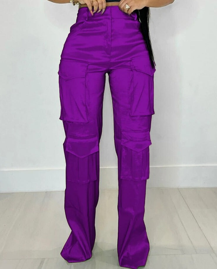 Lise | Satin Sleep Pants