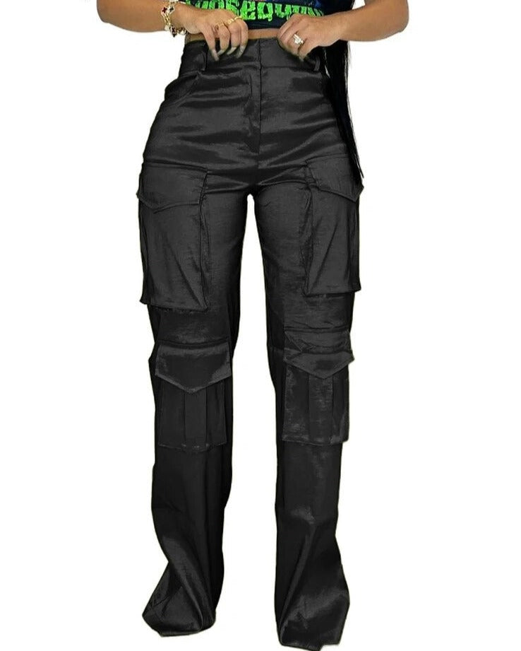Lise | Satin Sleep Pants