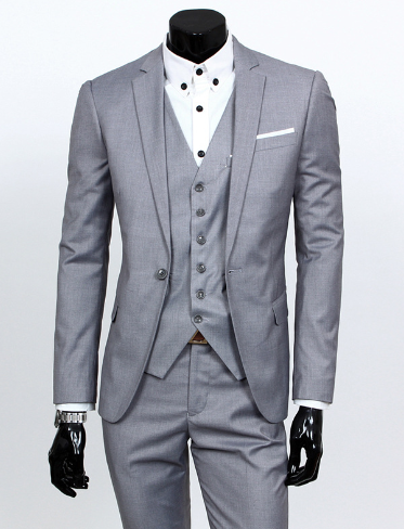 Loek | Men's 3-Piece Suit Set: Blazer, Waistcoat, and Trousers