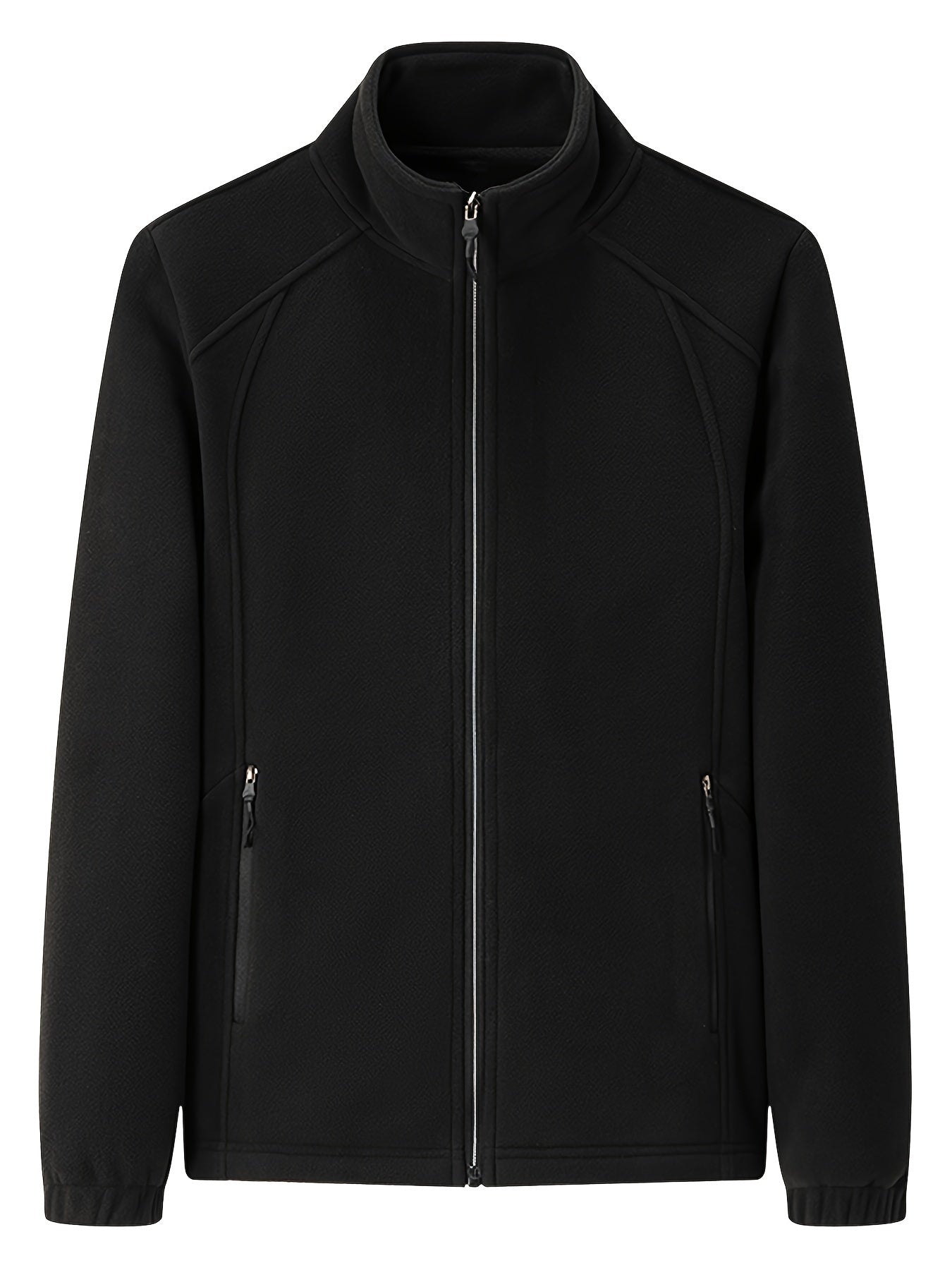 Loes | Cozy Solid-Colored Outdoor Jacket with High Collar