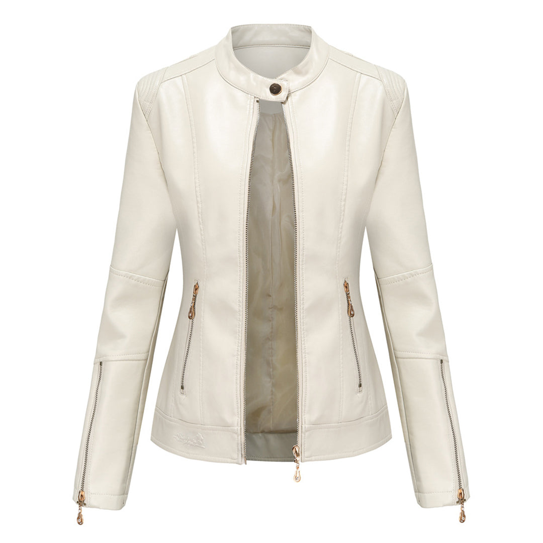 Lotte | Chic Leather Jacket