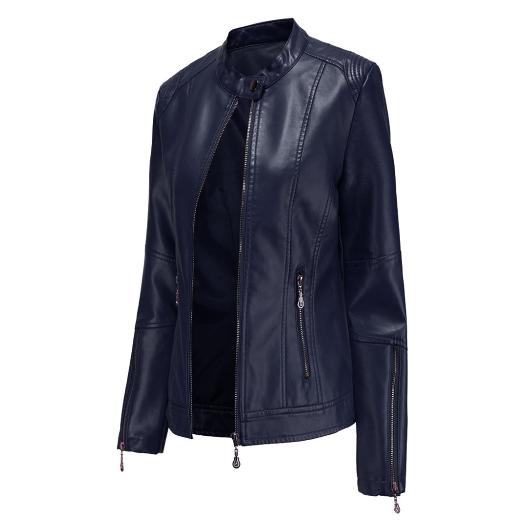 Lotte | Chic Leather Jacket