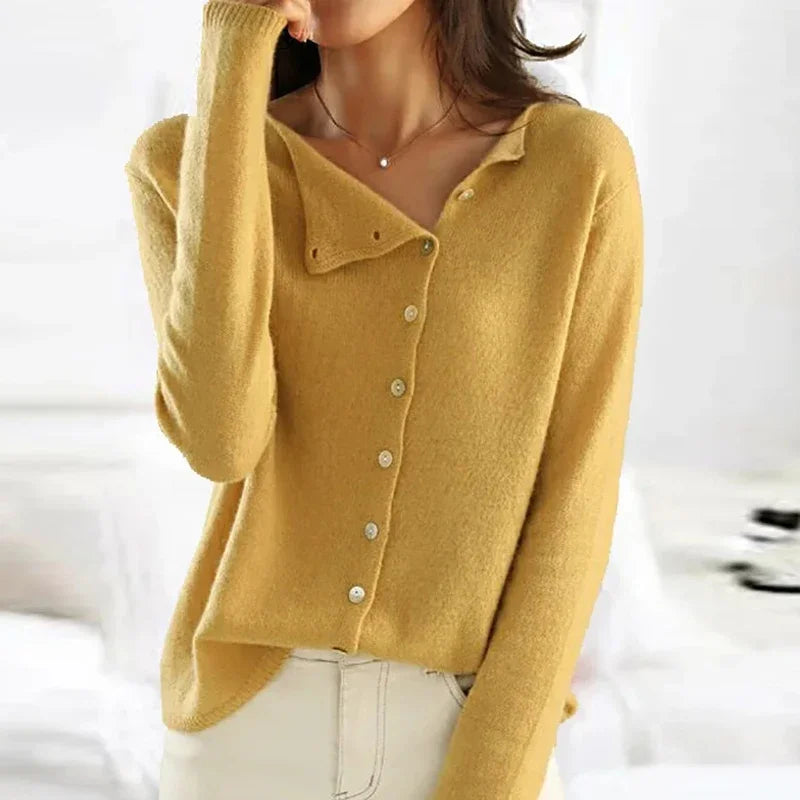 Lotte | Chic Sweater Featuring Trendy Button Closure