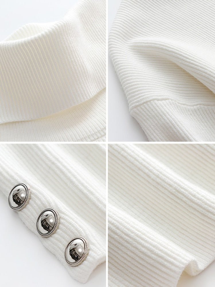 Lulu | Chic High-Collar Jumper