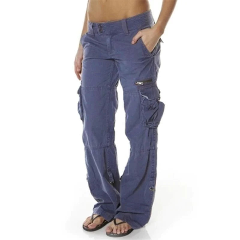 Madeline | Women's Cargo Trousers with Pockets