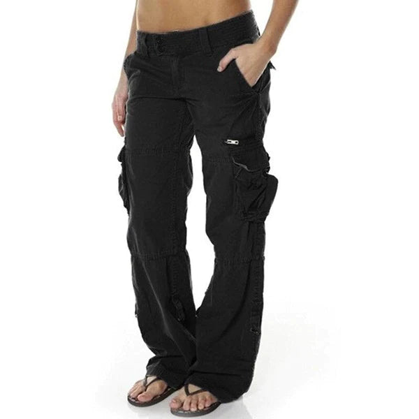 Madeline | Women's Cargo Trousers with Pockets