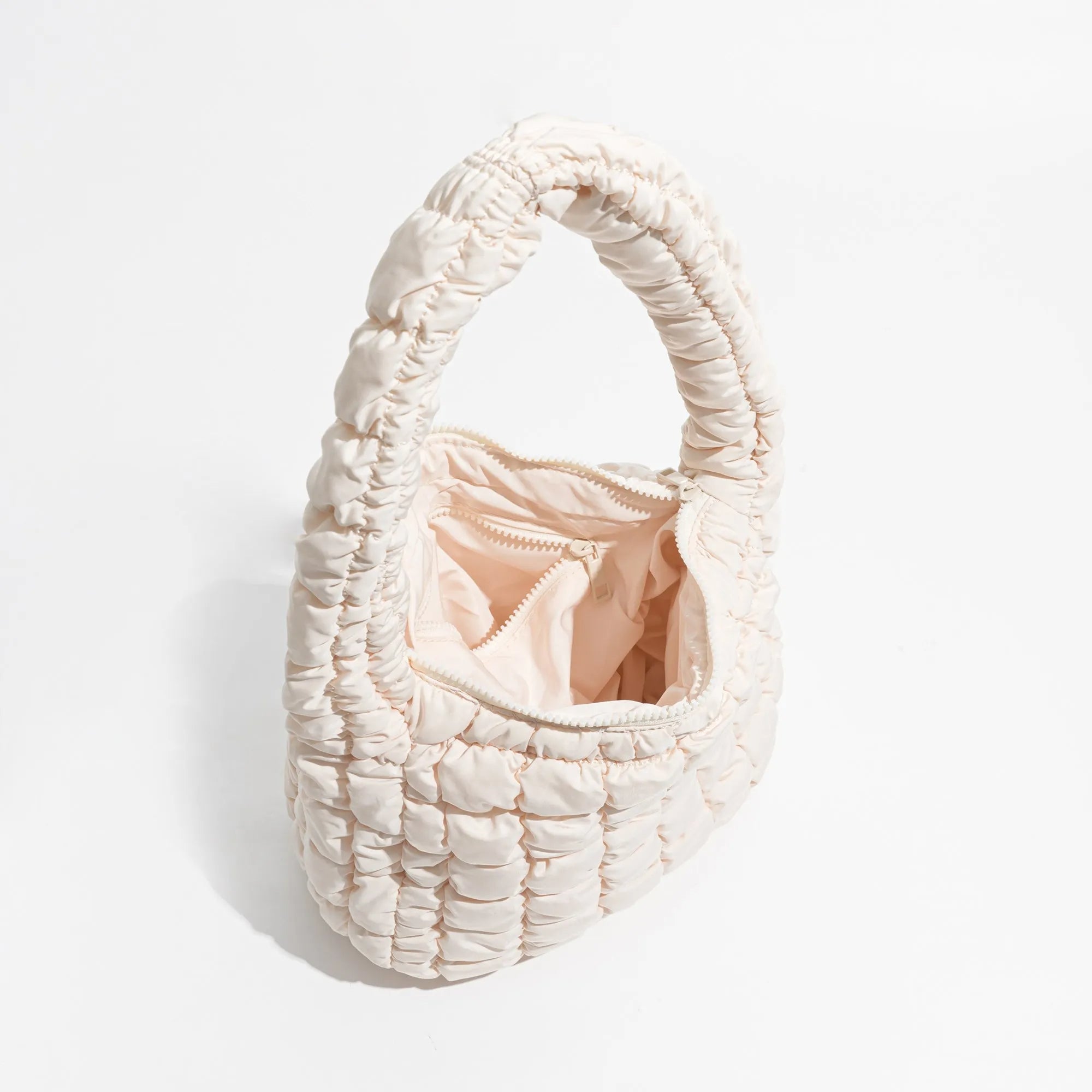 Quilted Crossbody Puffer Bag