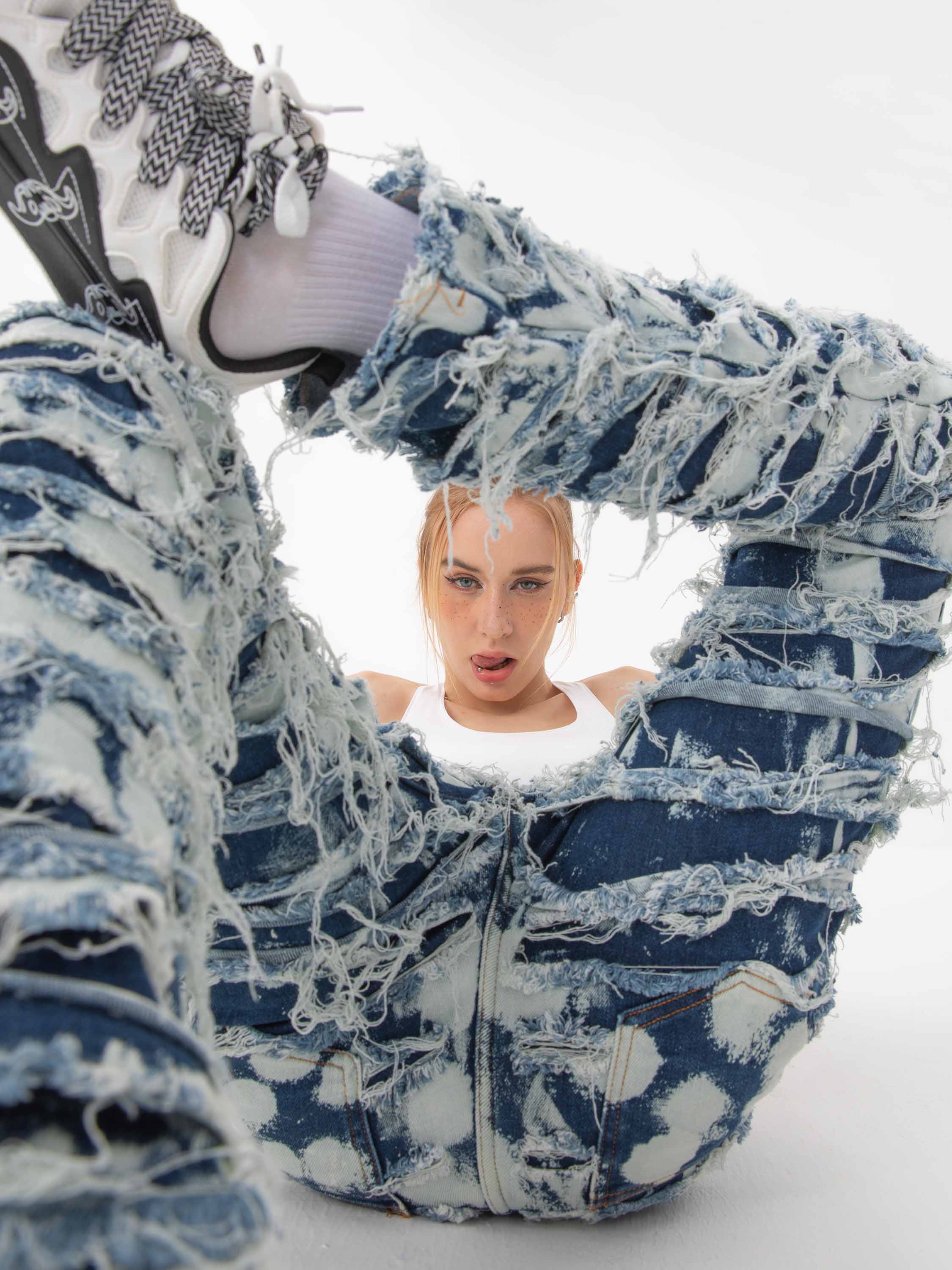 Maron | Retro-Inspired High Street Vintage Wash Jeans