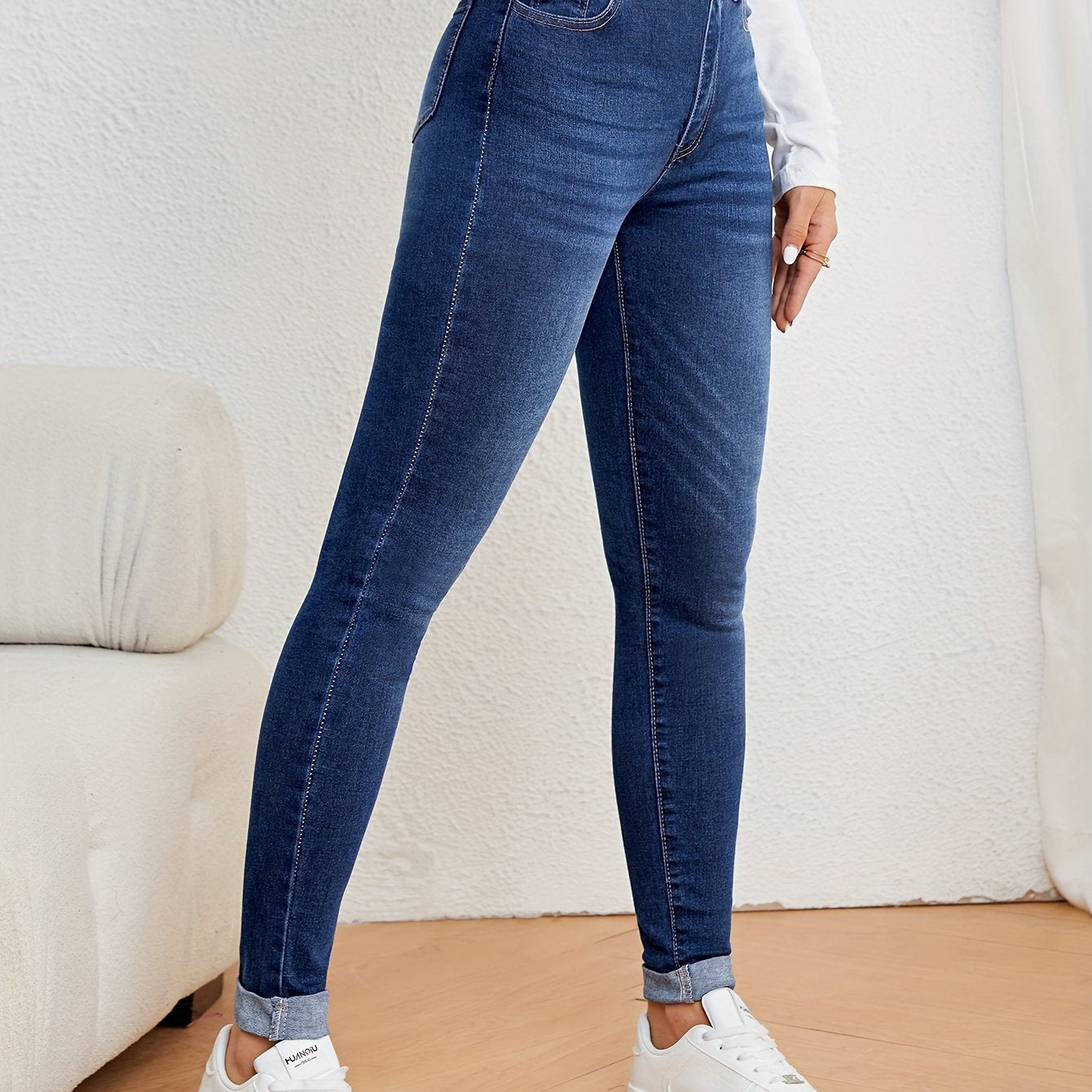 Mila | Women's High-Waisted Slim Fit Jeans