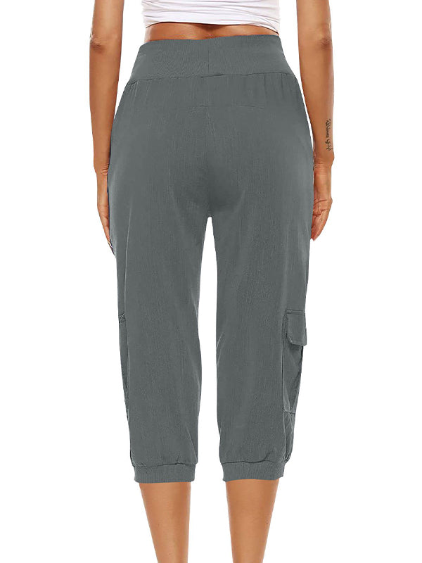 Nina | Cozy 3/4 Length Women's Trousers
