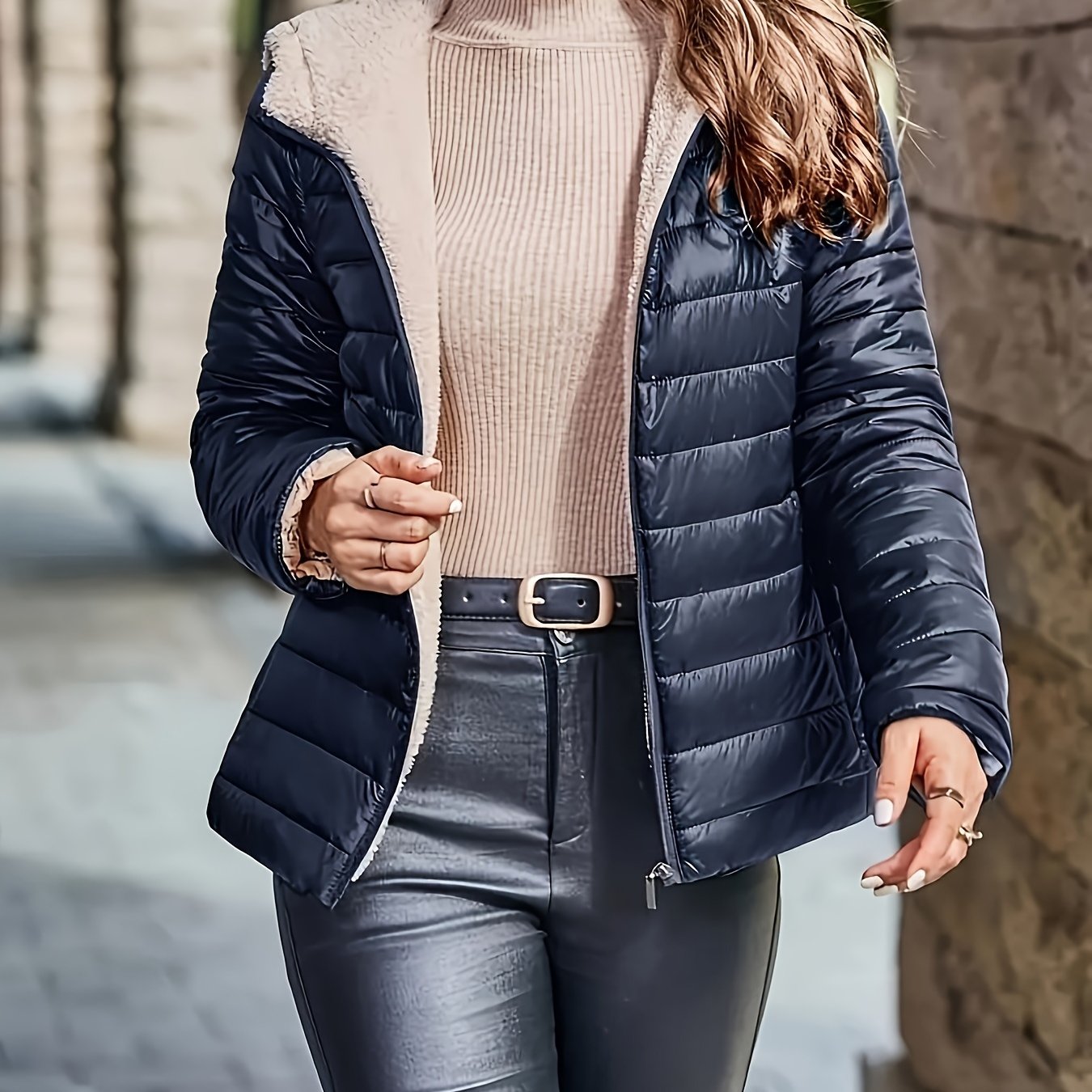 Nina | Cozy Insulated Hoodie Jacket