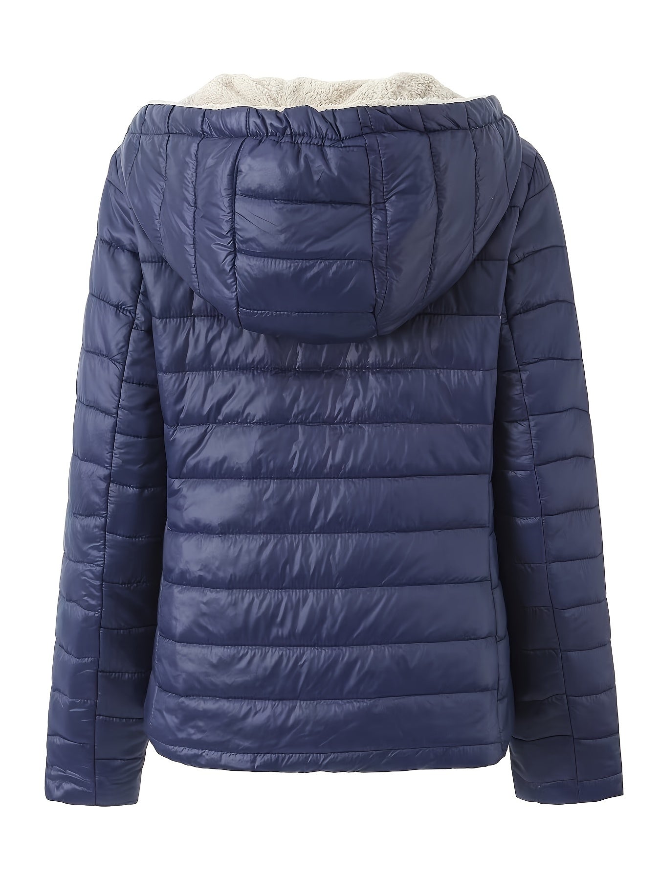 Nina | Cozy Puffer Jacket with Zip Closure and Faux Fur Lining