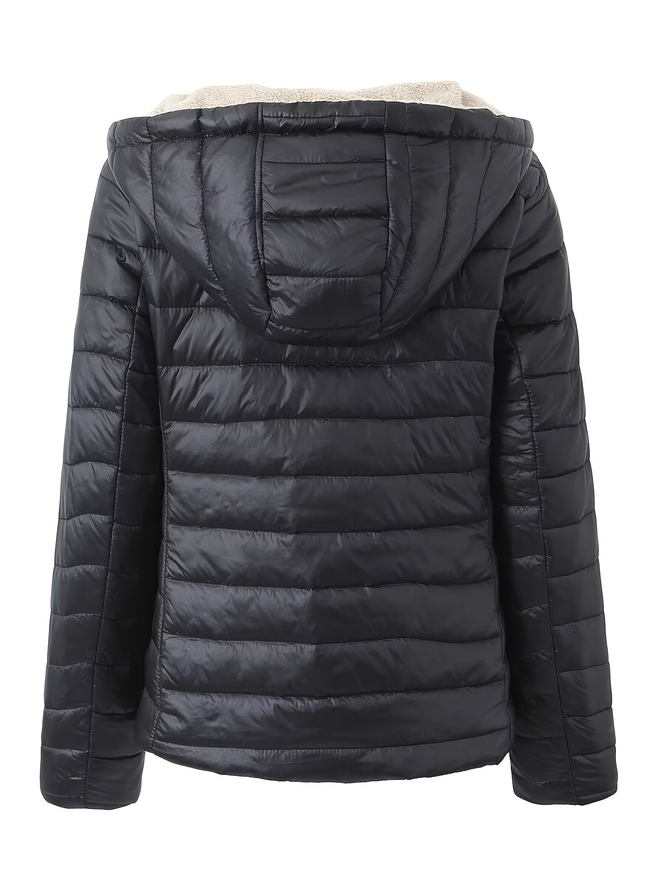 Nina | Cozy Puffer Jacket with Zip Closure and Faux Fur Lining