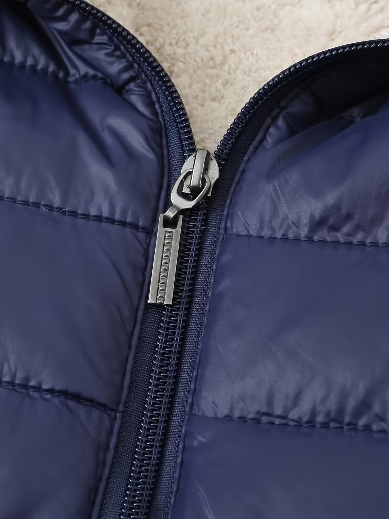 Nina | Cozy Puffer Jacket with Zip Closure and Faux Fur Lining
